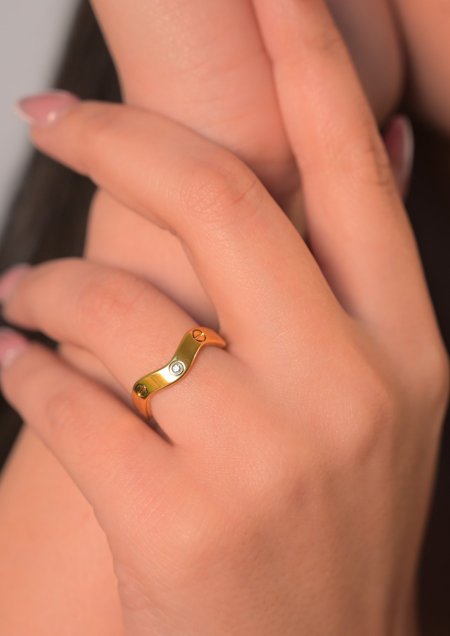 خاتم مريم  كارتيير منحني